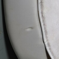 1995-1998 Porsche 911 993 Coupe Rear Seat Backrest Pair Leather Grey OEM Used