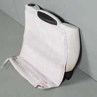 1995-1998 Porsche 911 993 Coupe Rear Seat Backrest Pair Leather Grey OEM Used