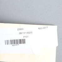 2005-2012 Porsche 911 997 Coupe Sun Visor Right Stone Grey OEM Used
