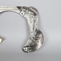 1995-1998 Porsche 911 993 Rear Brake Rotor Backing Plate 99335280102 OEM Used