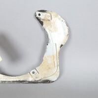 1995-1998 Porsche 911 993 Rear Brake Rotor Backing Plate 99335280102 OEM Used