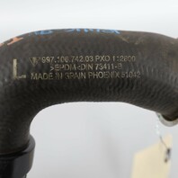 2005-2009 Porsche 911 997 Turbo Radiator Cooling Hose 99710674203 OEM Used