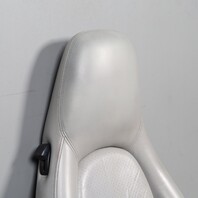 1995-1998 Porsche 911 993 Front Seat Upper Backrest Marble Grey OEM Used