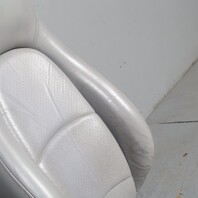 1995-1998 Porsche 911 993 Front Seat Upper Backrest Marble Grey OEM Used