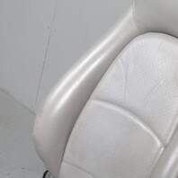 1995-1998 Porsche 911 993 Front Seat Upper Backrest Marble Grey OEM Used