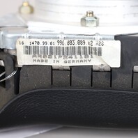 2000-2004 Porsche 911 Boxster 3 Spoke Steering Wheel Airbag Black OEM Used