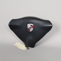 2000-2004 Porsche 911 Boxster 3 Spoke Steering Wheel Airbag Black OEM Used