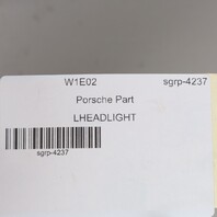 2002-2004 Porsche 911 996 Left Xenon Headlight 99663105920 OEM Used