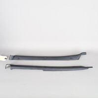 1990-1998 Porsche 911 964 993 Coupe Quarter Window Trim Pair Black OEM Used