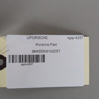 1990-1998 Porsche 911 964 993 Coupe Quarter Window Trim Pair Black OEM Used