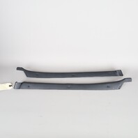 1990-1998 Porsche 911 964 993 Coupe Quarter Window Trim Pair Black OEM Used