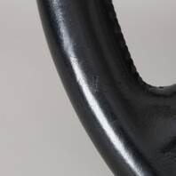 1995-1998 Porsche 911 993 Black 4 Spoke Steering Wheel 99334780452 OEM Used