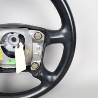 1995-1998 Porsche 911 993 Black 4 Spoke Steering Wheel 99334780452 OEM Used