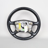 1995-1998 Porsche 911 993 Black 4 Spoke Steering Wheel 99334780452 OEM Used
