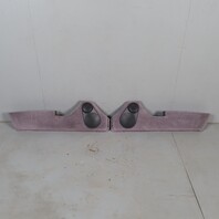 1995-1998 Porsche 911 993 Door Panel Pocket Pair M490 Sound Grey OEM NOTE