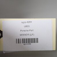 2003-2006 Porsche Cayenne 955 Left Driver Side View Door Mirror OEM