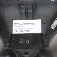 2003-2010 Porsche Cayenne Wood Multifunction Steering Wheel OEM 7L5419091T