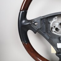 2003-2010 Porsche Cayenne Wood Multifunction Steering Wheel OEM 7L5419091T