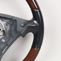 2003-2010 Porsche Cayenne Wood Multifunction Steering Wheel OEM 7L5419091T