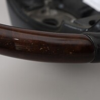 2003-2010 Porsche Cayenne Wood Multifunction Steering Wheel OEM 7L5419091T