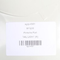 2003-2004 Porsche Boxster 986 Right Passenger Tail Light OEM 98663143403