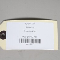 95-98 Porsche 911 993 RS Front Bumper Splitters Right Left Pair 99350552102 OEM