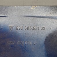 95-98 Porsche 911 993 RS Front Bumper Splitters Right Left Pair 99350552102 OEM