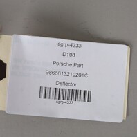 1997-2004 Porsche Boxster 986 Center Wind Deflector Screen Plexiglass OEM Used