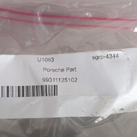 1995-1998 Porsche 911 993 Left Exhaust Muffler Tip 99311125102 OEM Used