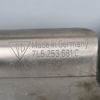 2003-2006 Porsche Cayenne Exhaust Muffler Tip Pair 7L5253681C OEM Used