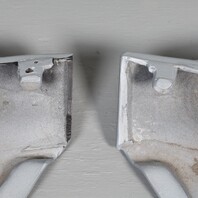 95-98 Porsche 911 993 RS Front Bumper Splitters Pair 99350552102 Aftermarket