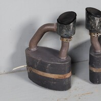 1995-1998 Porsche 911 993 Exhaust Muffler Right Left Pair Fister OEM Used