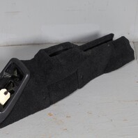 1990-1998 Porsche 911 964 993 Upper Center Console Black Leatherette OEM Used