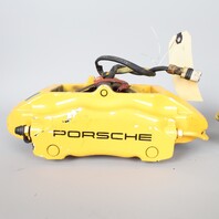 1999-2004 Porsche 911 996 C4 Front Brake Calipers Pair Silver Brembo OEM Used