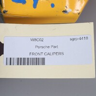 1999-2004 Porsche 911 996 C4 Front Brake Calipers Pair Silver Brembo OEM Used