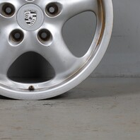 1995-1998 Porsche 911 993 Front Wheel 17 X 7 Cup Rim 99336212400 OEM Used