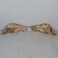 1995-1998 Porsche 911 993 Coupe Rear Quarter Trim Panels Pair Beige OEM Used