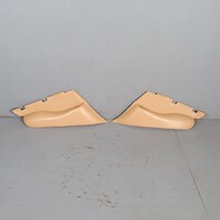 1995-1998 Porsche 911 993 Coupe Rear Quarter Trim Panels Pair Beige OEM Used