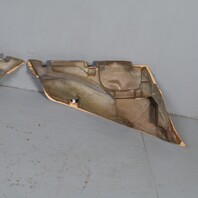 1995-1998 Porsche 911 993 Coupe Rear Quarter Trim Panels Pair Beige OEM Used