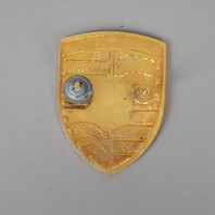 Porsche 911 Boxster Cayenne Hood Emblem Crest Badge 99355921100 OEM Used