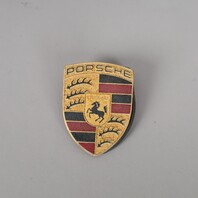 Porsche 911 Boxster Cayenne Hood Emblem Crest Badge 99355921100 OEM Used
