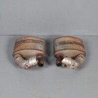 1995-1998 Porsche 911 993 Exhaust Muffler Right Left Pair 99311104511 OEM Used