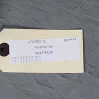 1995-1998 Porsche 911 993 Front Seat Upper Backrest Marble Grey OEM Used