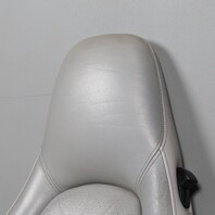 1995-1998 Porsche 911 993 Front Seat Upper Backrest Marble Grey OEM Used