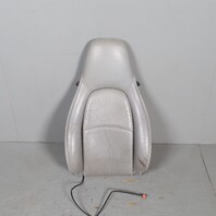 1995-1998 Porsche 911 993 Front Seat Upper Backrest Marble Grey OEM Used