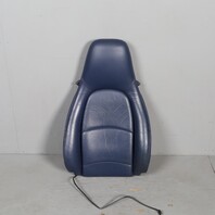1995-1998 Porsche 911 993 Front Seat Upper Backrest Midnight Blue OEM Used