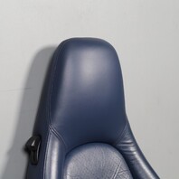 1995-1998 Porsche 911 993 Front Seat Upper Backrest Midnight Blue OEM Used
