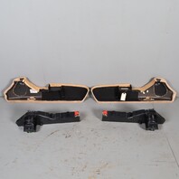 1995-1998 Porsche 911 993 Door Panel Pocket Pair M490 Sound Beige OEM NOTE