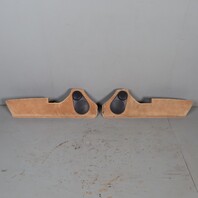 1995-1998 Porsche 911 993 Door Panel Pocket Pair M490 Sound Beige OEM NOTE