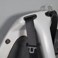 1994-1998 Porsche 911 993 Cabrio Rear Seat Center Lining Seperator OEM Grey